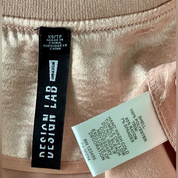 Pink Satin Bomber Jacket - Picture 10 of 10